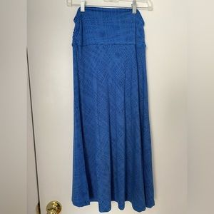 Easy care flared skirt, convertible to tube style coverup